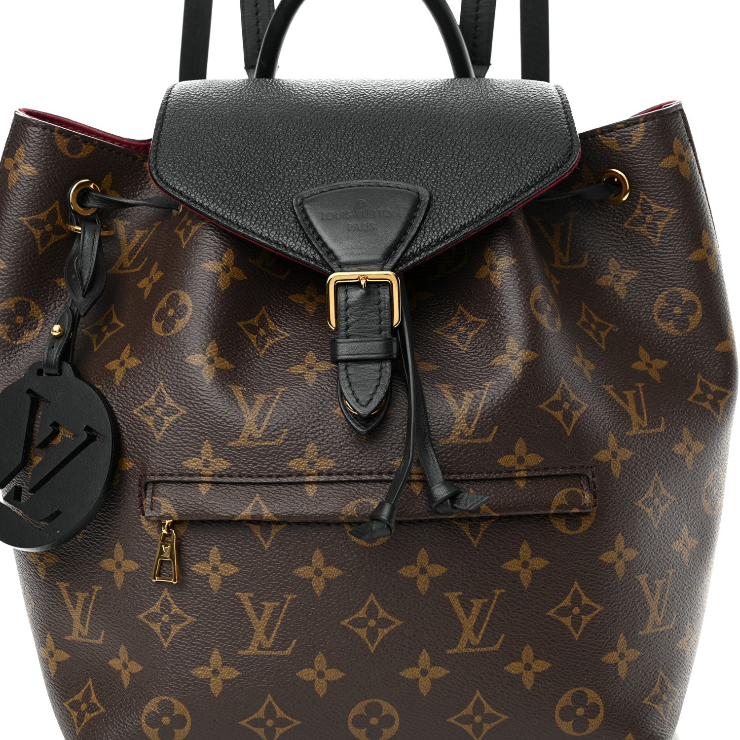 Louis Vuitton Monogram Montsouris PM Black 7 of 9