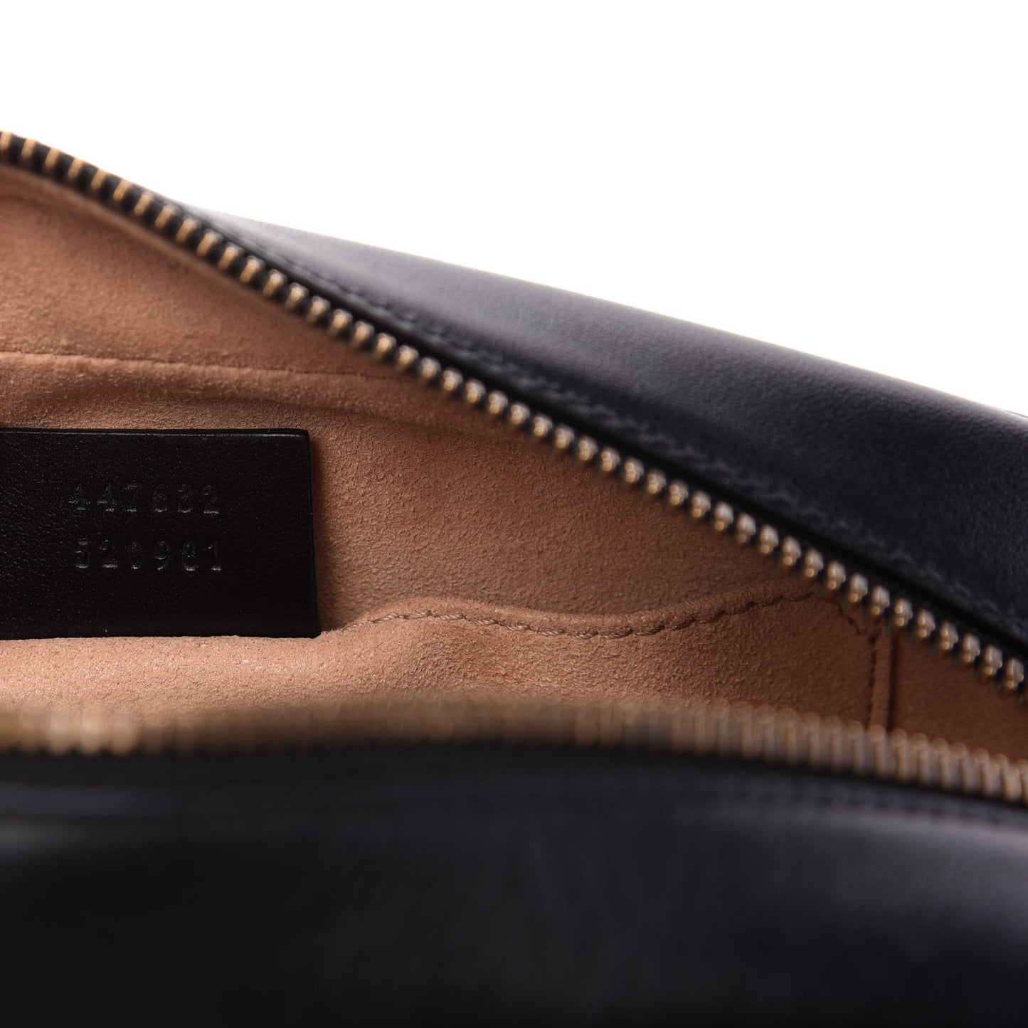 Calfskin Matelasse Small GG Marmont Chain Shoulder Bag Black