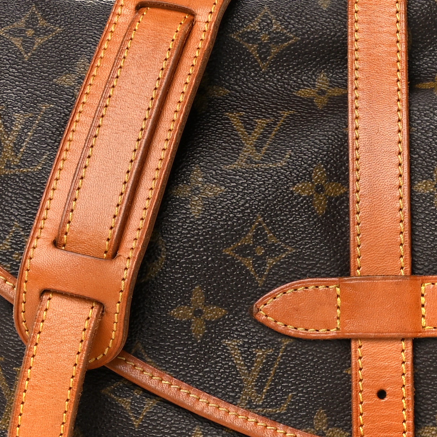 Louis Vuitton Monogram Saumur 30 8 of 12