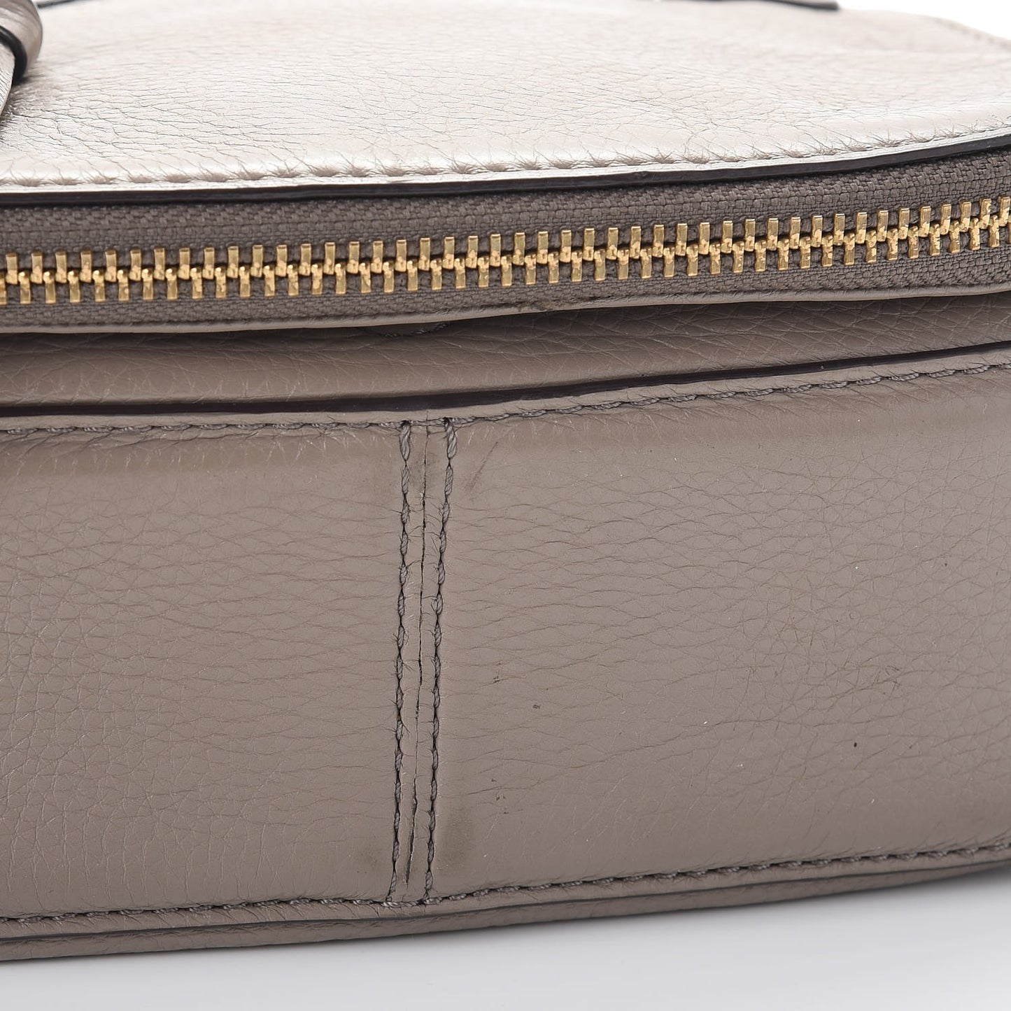 Pebbled Calfskin Recruit Nomad Crossbody Mink
