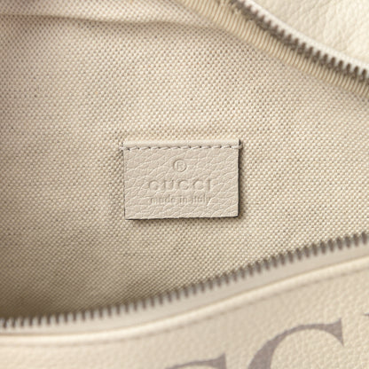 Gucci Grained Calfskin Logo Belt Bag White 6 of 11