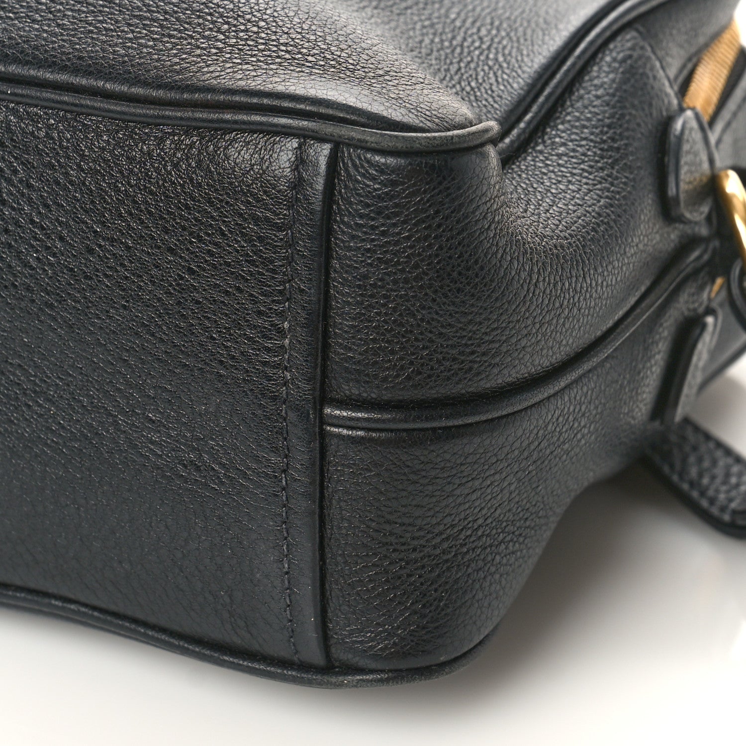 Prada Vitello Phenix Camera Bag Black 9 of 9