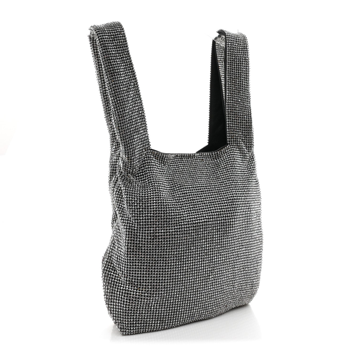 Alexander Wang Crystal Wanglock Mini Shopper Silver 3 of 9
