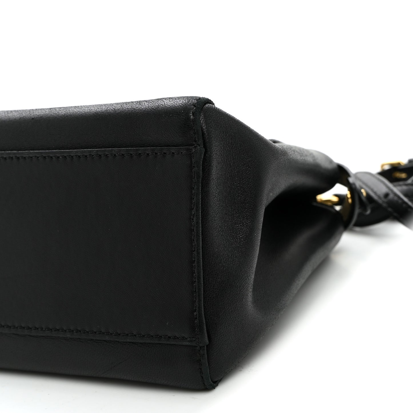 Nappa Mini Peekaboo Iconic Satchel Black