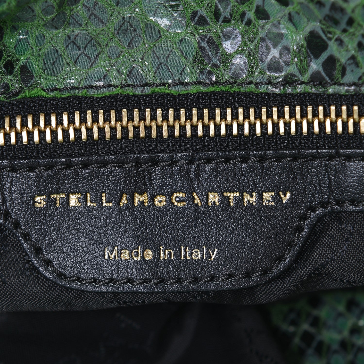 Stella McCartney Faux Python Bailey Boo Hobo Green 6 of 8