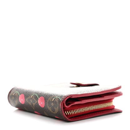 Louis Vuitton Monogram Cerises Compact Zippe Wallet 4 of 9