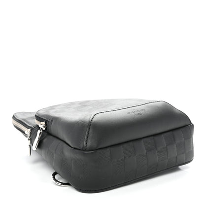 Louis Vuitton Damier Infini Avenue Sling Bag Onyx 4 of 11