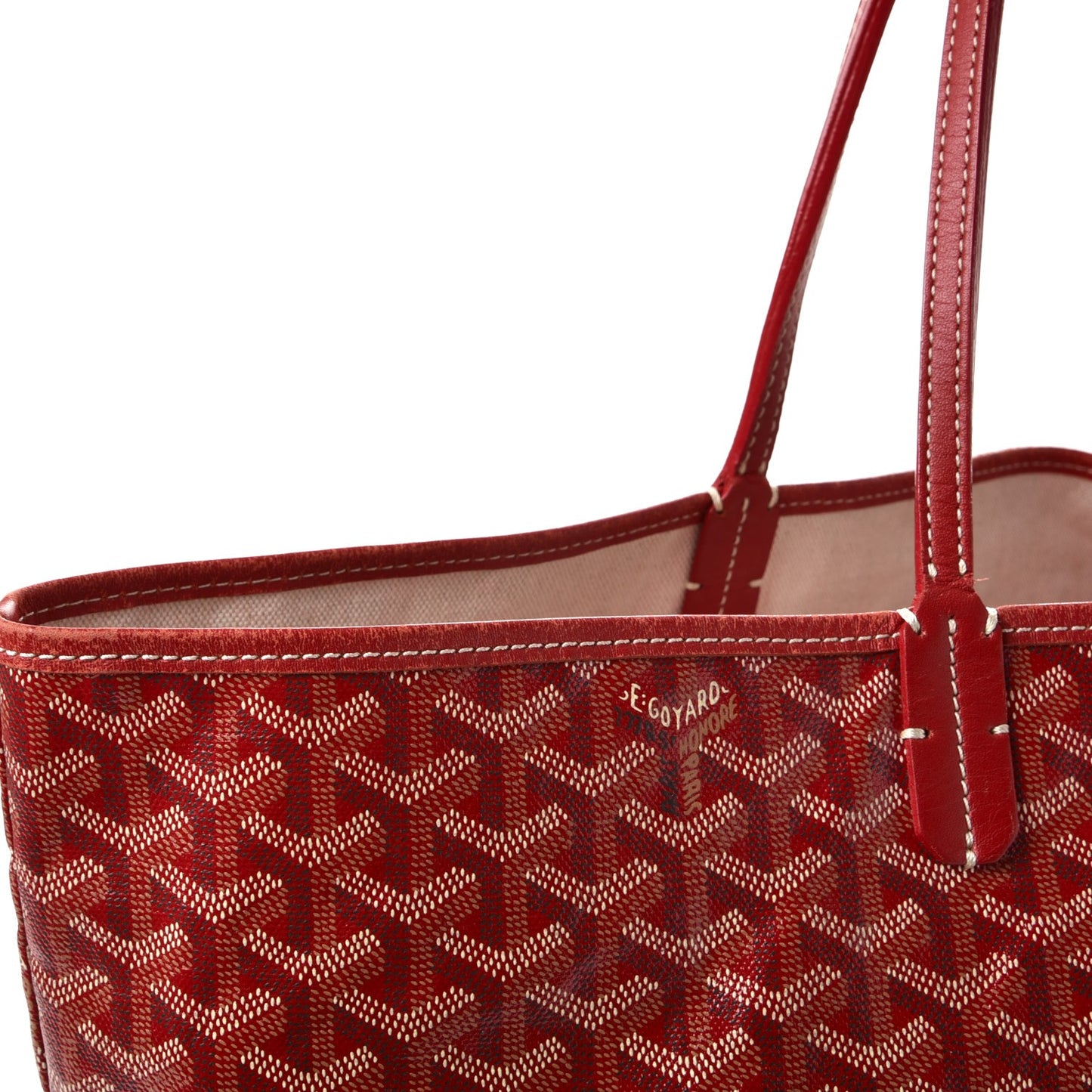 Goyardine Saint Louis GM Red