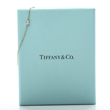 Tiffany 18K Yellow Gold Diamond .08ct Elsa Peretti Diamonds by the Yard Bracelet 6 of 6
