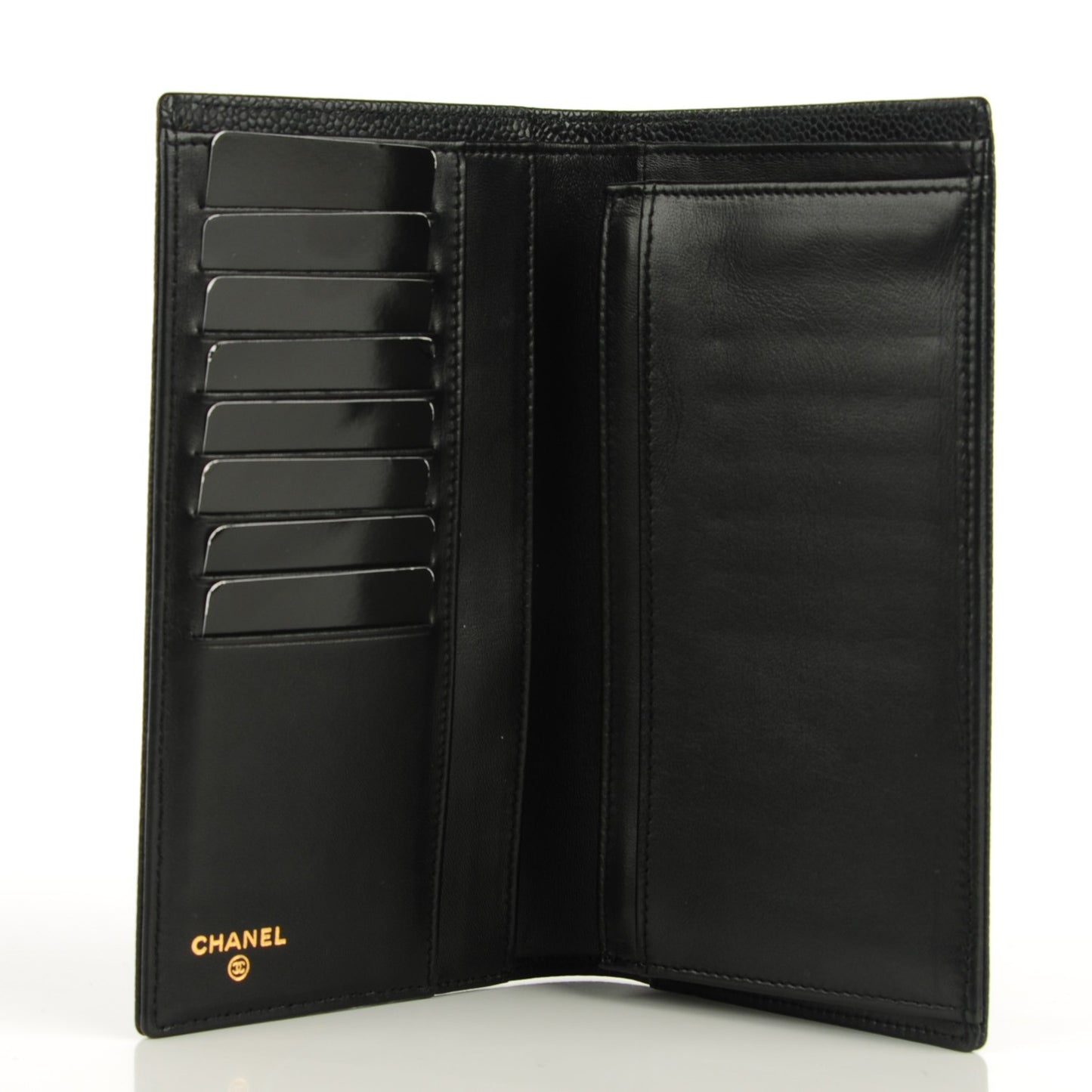 Caviar Timeless CC Yen Wallet Black