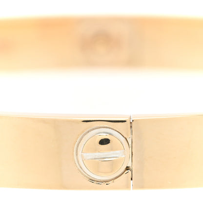 Cartier 18K Yellow Gold LOVE Bracelet 17 6 of 8