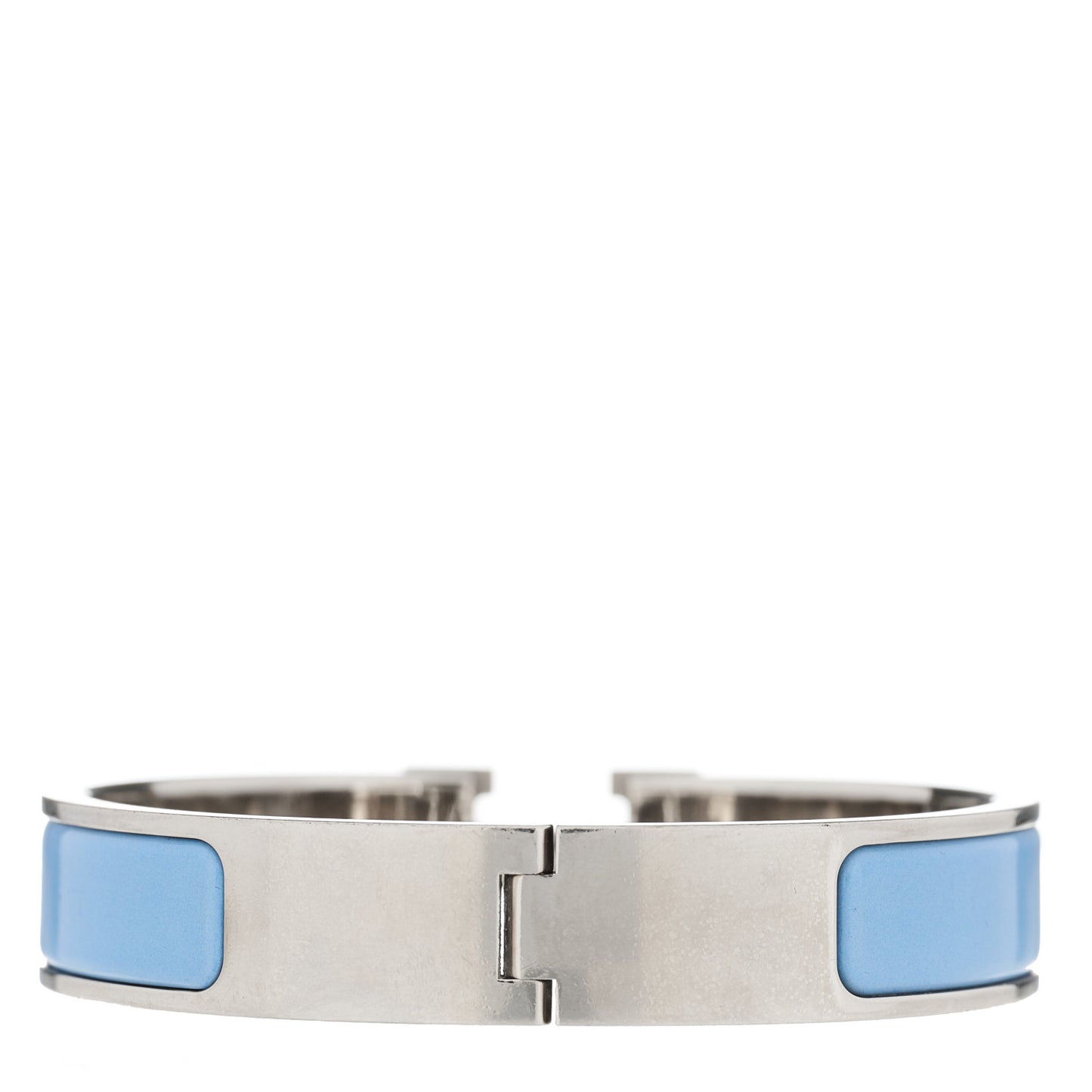 Enamel Narrow Clic Clac H Bracelet PM Bleu Du Nord
