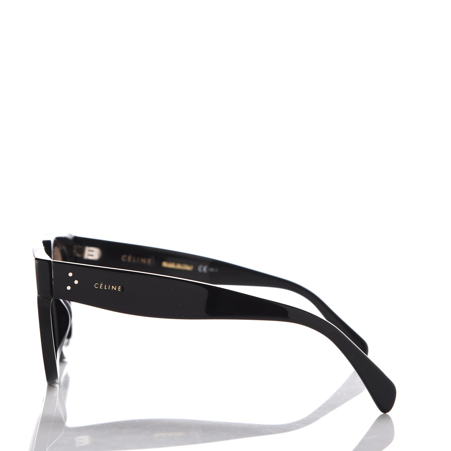 Celine Lisa Sunglasses CL 41414/F/S Black 3 of 7