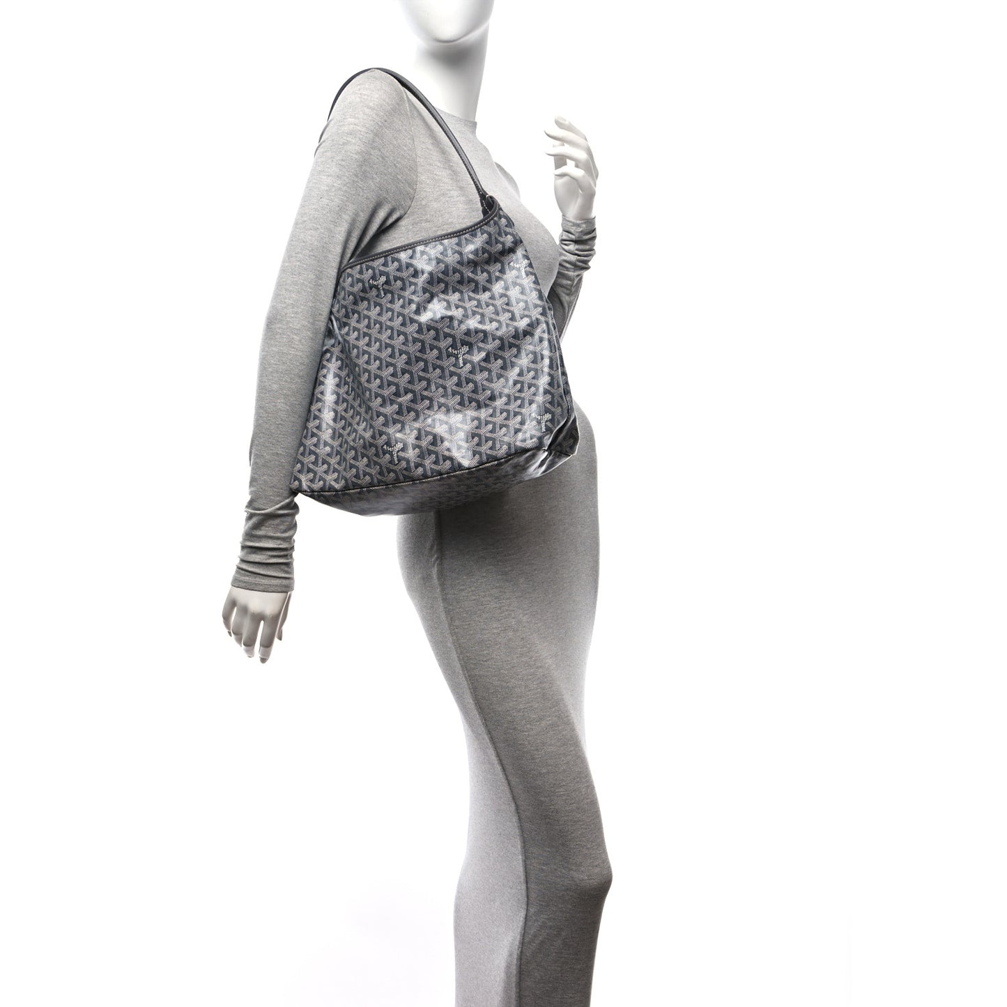 Goyardine Boheme Hobo Grey