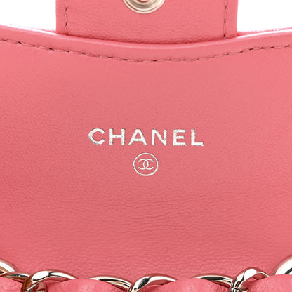 Chanel Lambskin Quilted Mini Chain Belt Bag Pink 6 of 12