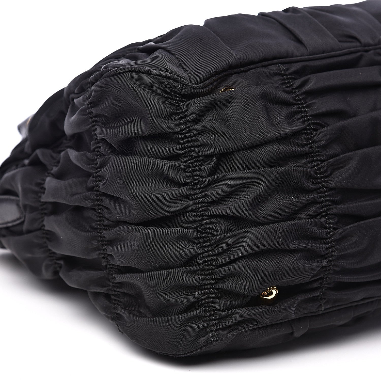 Prada Tessuto Nylon Gaufre Tote Black 7 of 13