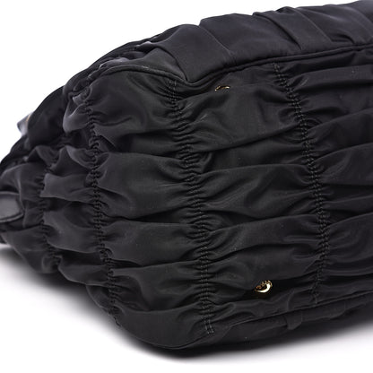 Prada Tessuto Nylon Gaufre Tote Black 7 of 13