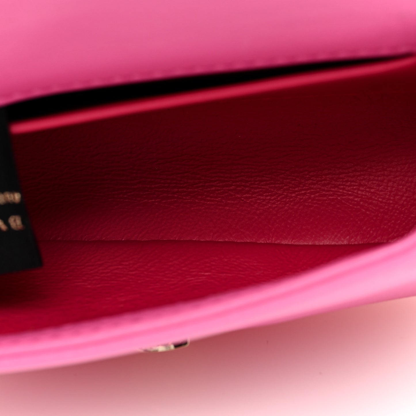 Calfskin Serpenti Cabochon Micro Bag Pink