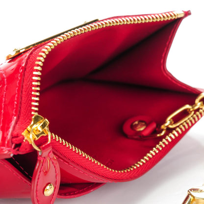 Louis Vuitton Vernis Key Pouch Pomme D'Amour 5 of 7