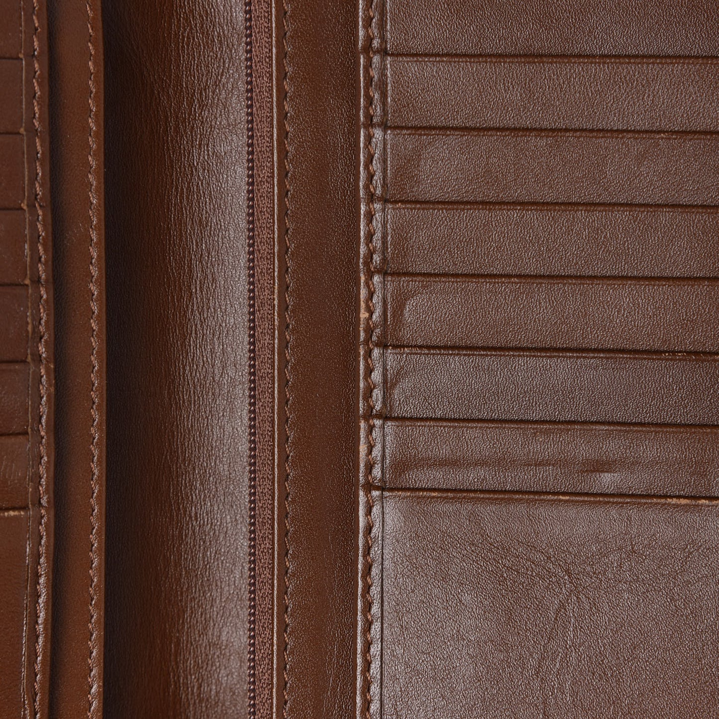 Haymarket Check Continental Wallet Tan