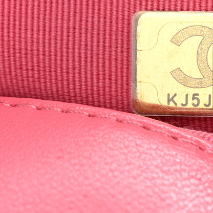 Chanel Lambskin Plexiglass Quilted Coco Love Mini Flap Pink 7 of 12