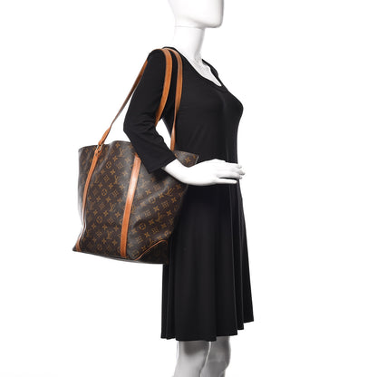 Louis Vuitton Monogram Sac Shopping Tote 2 of 27