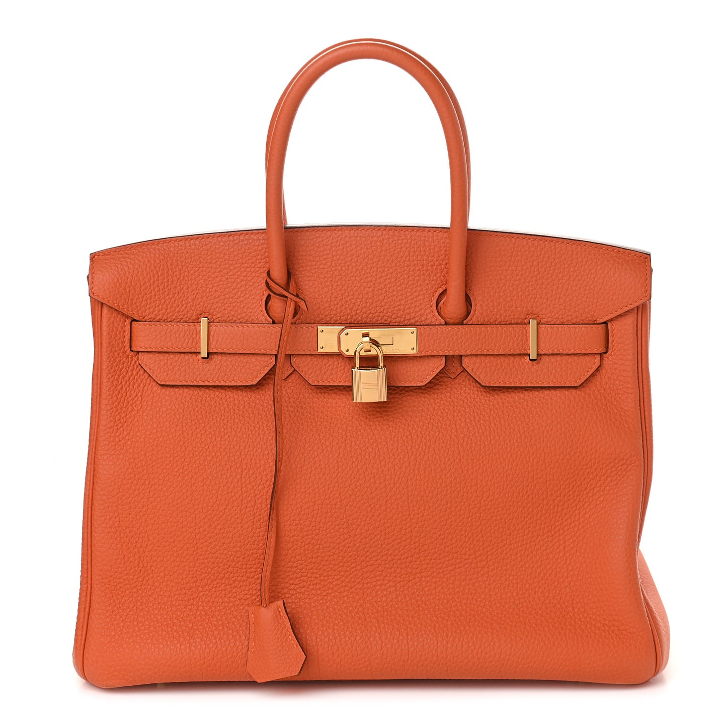 Togo Birkin 35 Orange