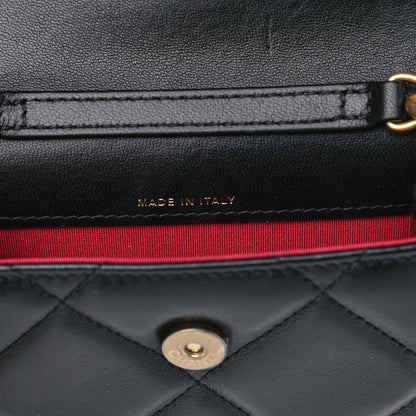 Chanel Lambskin Quilted Chanel 19 Flap Belt Bag Black 6 of 8