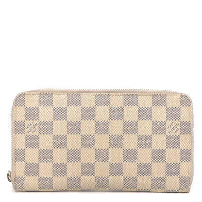 Louis Vuitton Damier Azur Zippy Organizer Wallet 1 of 12