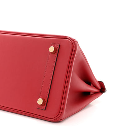 Hermes Swift Birkin 25 Rouge Piment 10 of 11