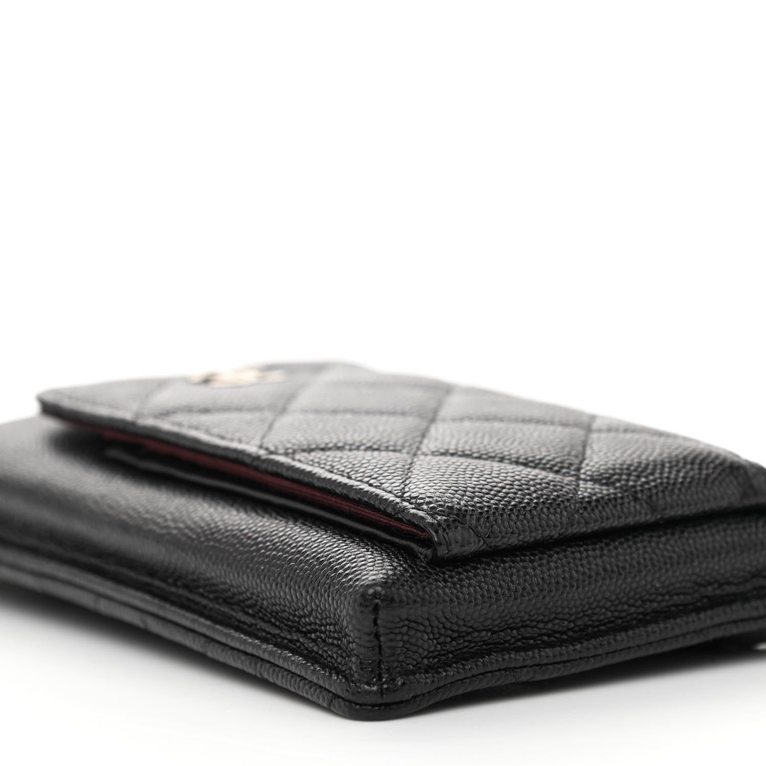 Chanel Caviar Quilted Zip Phone Case Black 11 of 13