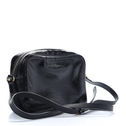 Gucci Soft Patent Small Soho Disco Bag Black 3 of 11