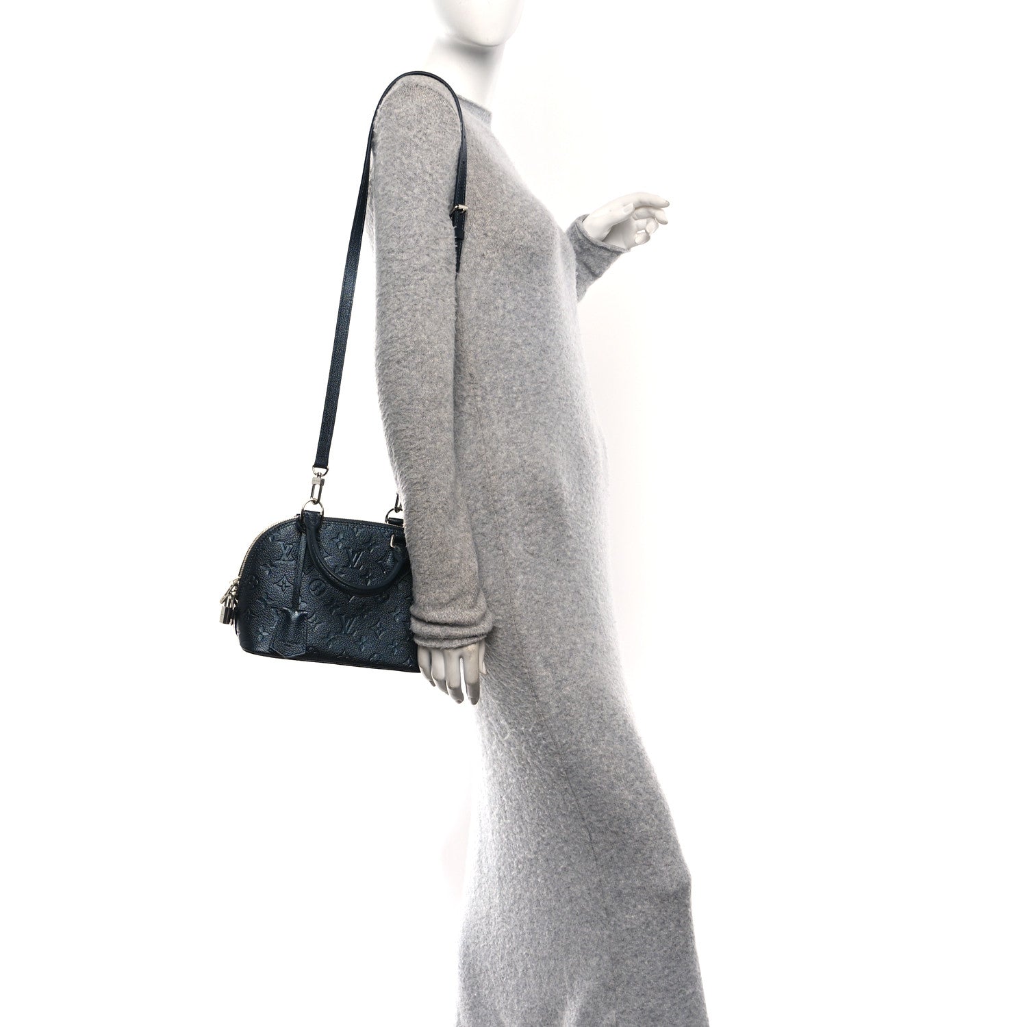 Louis Vuitton Metallic Empreinte Alma BB Shimmery Ink 2 of 11