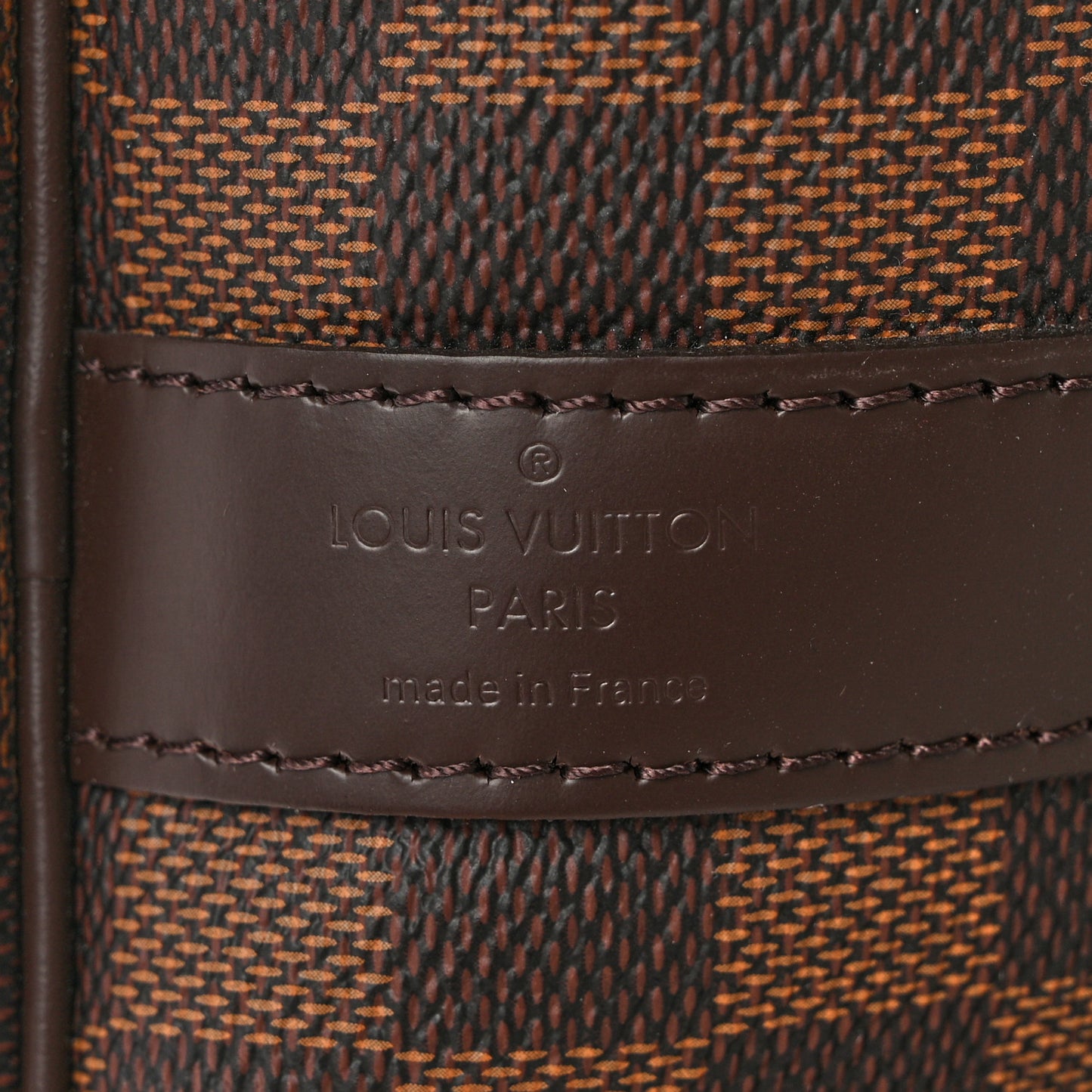 Damier Ebene Keepall Bandouliere 55