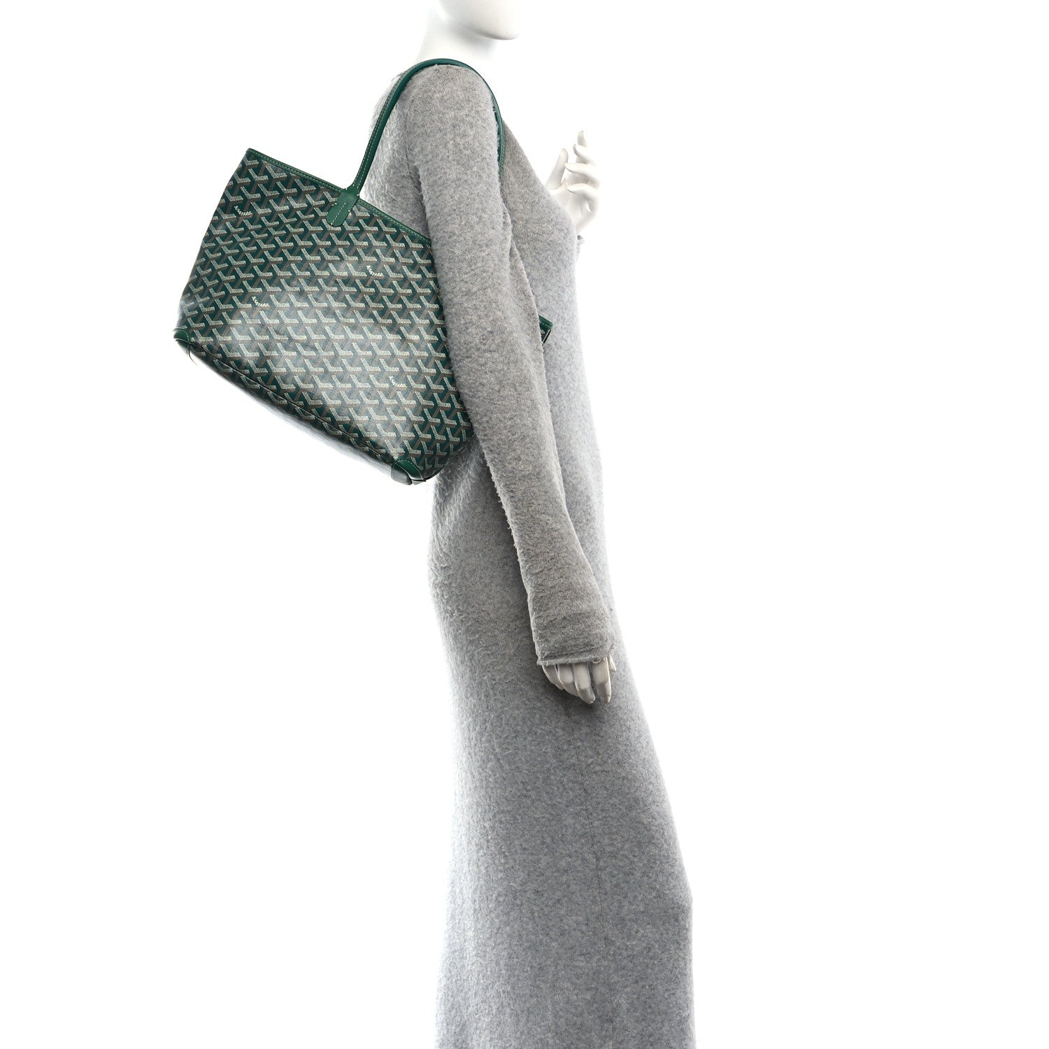 Goyard Goyardine Artois PM Green 2 of 10