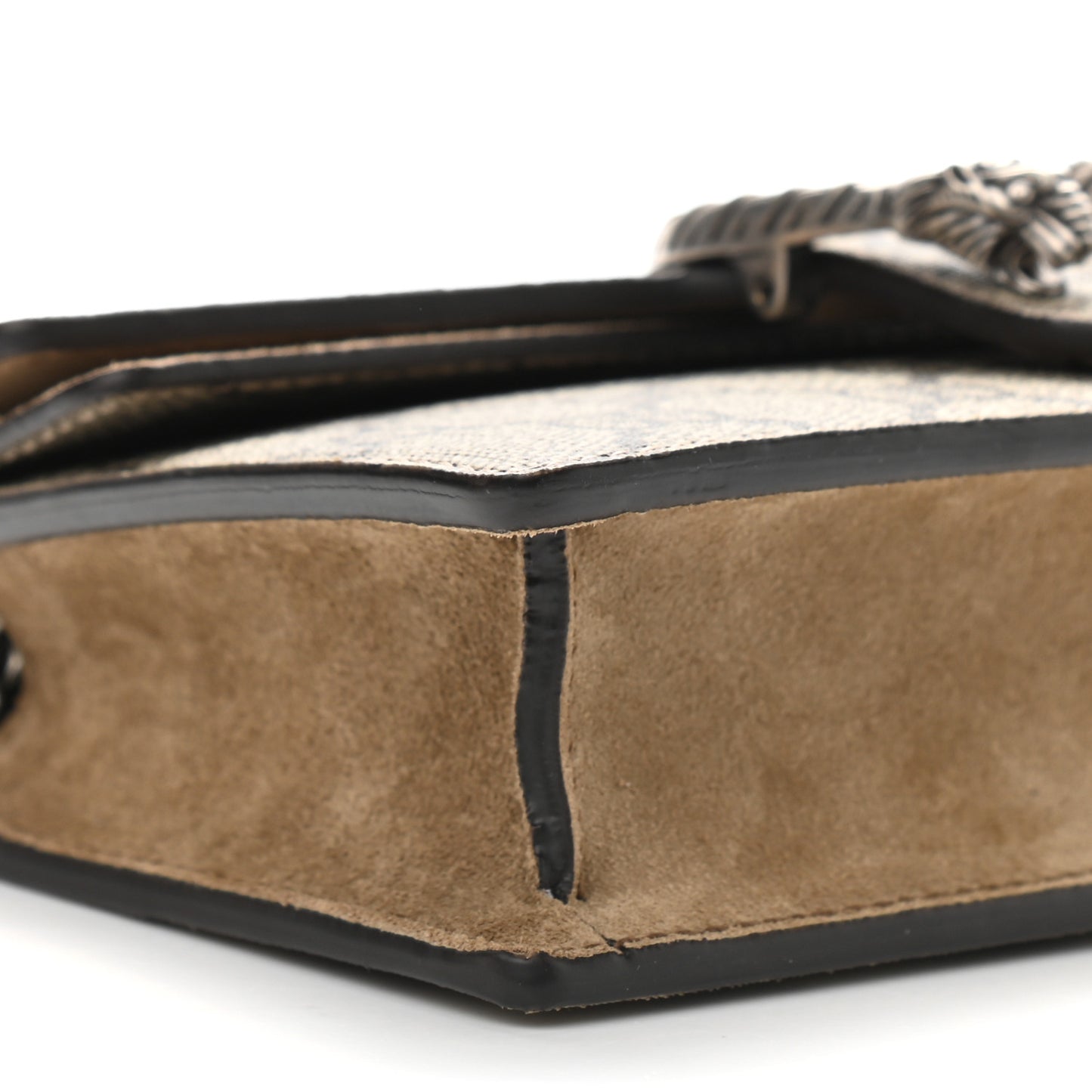 GG Supreme Monogram Super Mini Dionysus Shoulder Bag Taupe