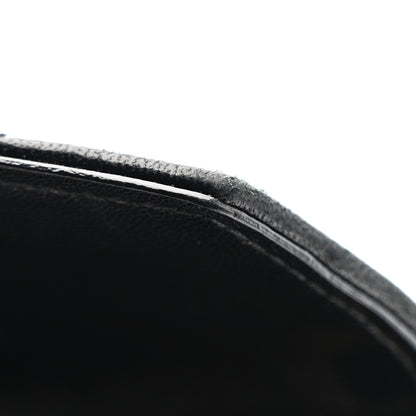 Saint Laurent Lambskin Mixed Matelasse Triquilt Small Monogram Satchel Black 22 of 22