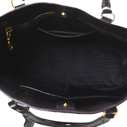 Prada Saffiano Vernice Large Tote Uva 4 of 9