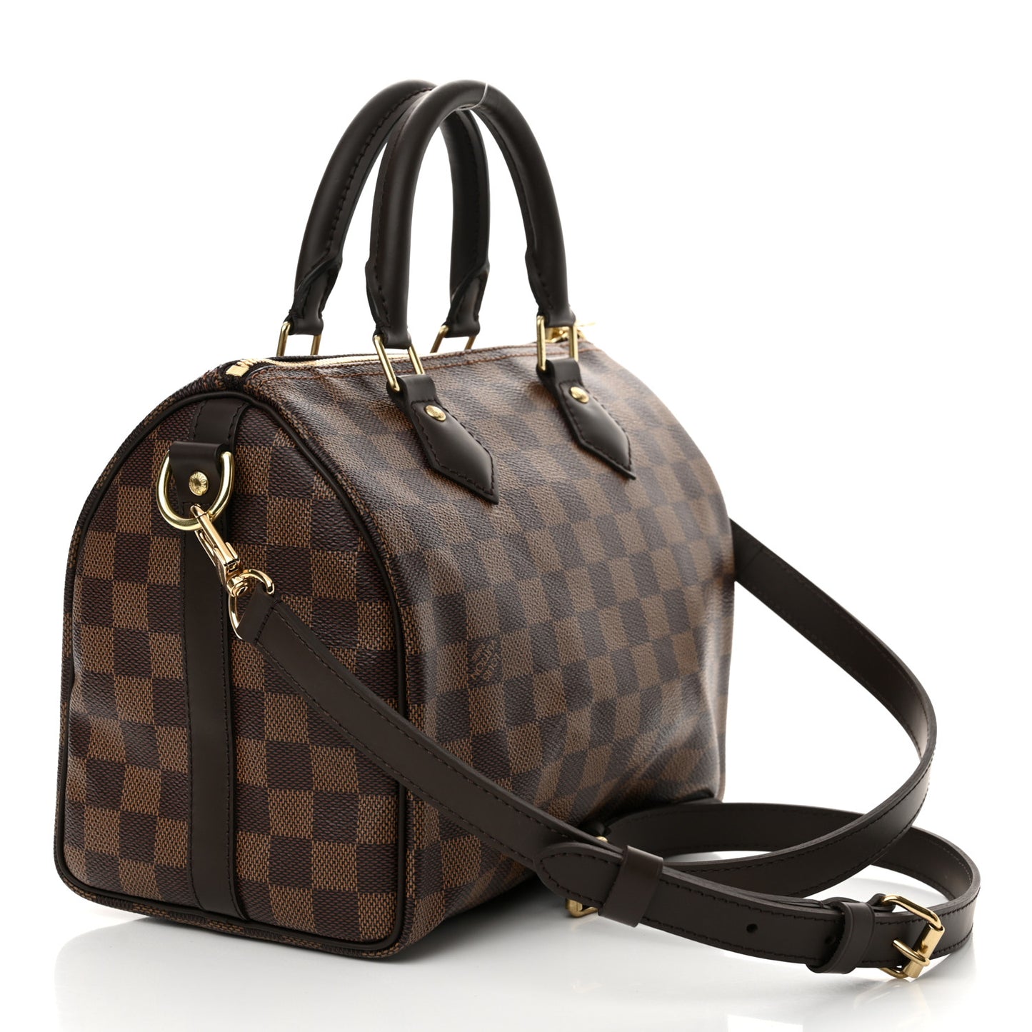 Damier Ebene Speedy Bandouliere 25