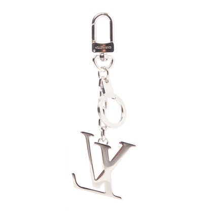 Louis Vuitton LV Facettes Bag Charm Key Holder Silver 3 of 6