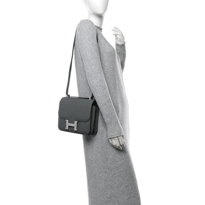 Hermes Epsom Constance 24 Vert Amande 3 of 11
