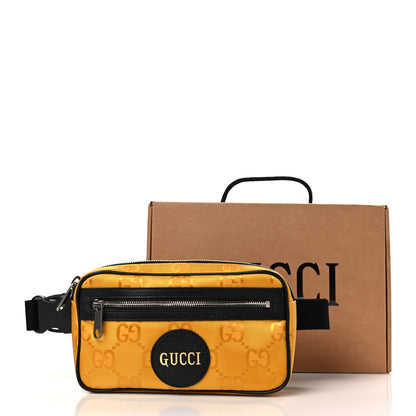 Gucci Econyl Nylon Monogram Off The Grid Belt Bag Crop Black 10 of 10