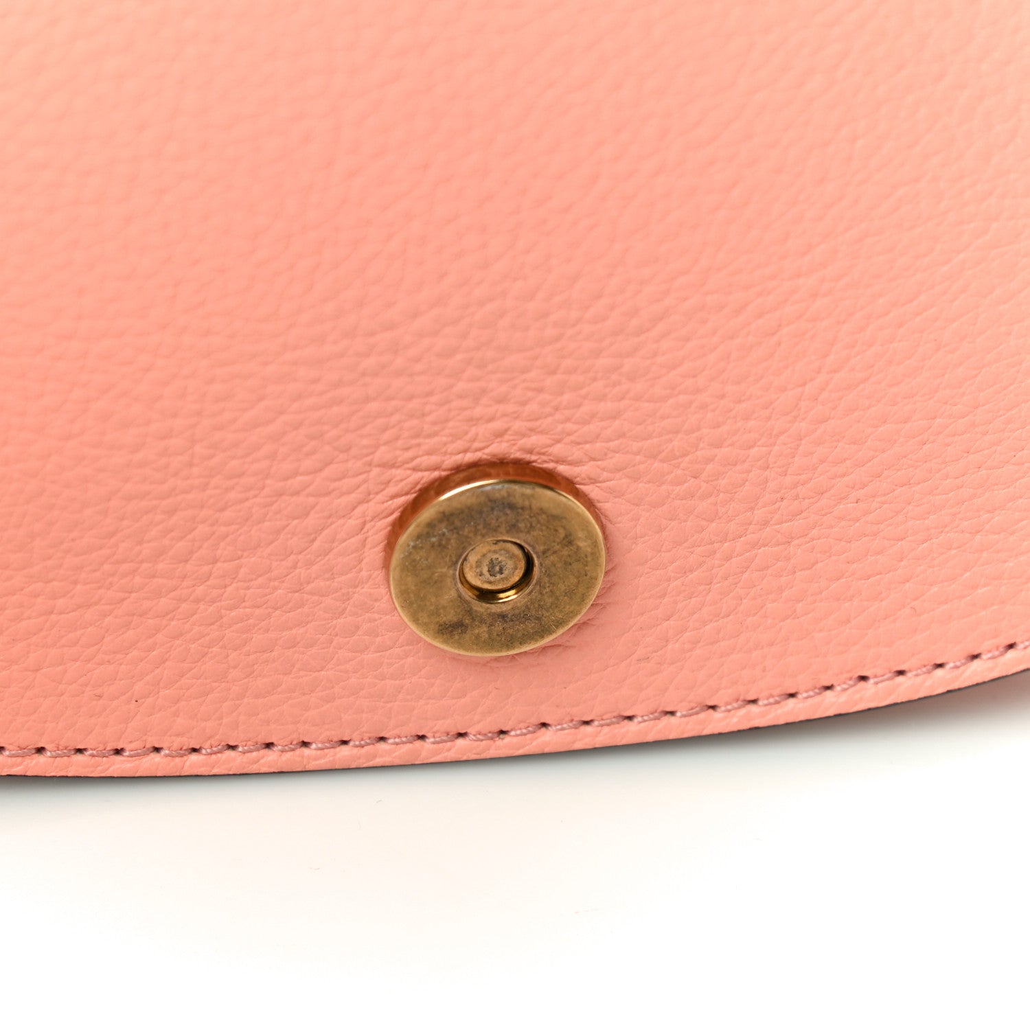 Chloe Calfskin Suede Small Nile Bracelet Bag Ideal Blush 10 of 13