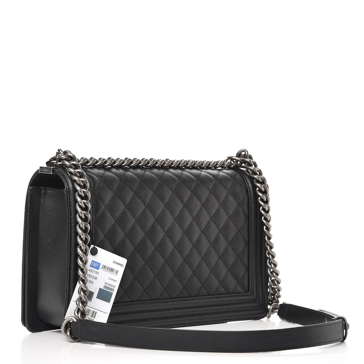 Chanel Caviar Quilted New Medium Boy Flap Black 4 of 8
