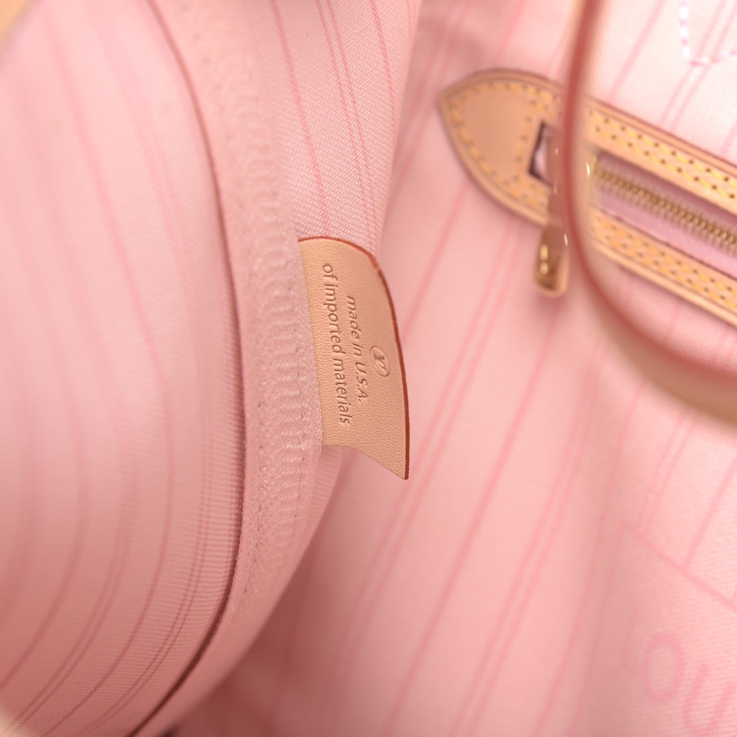 Louis Vuitton Damier Azur Neo Neverfull GM Rose Ballerine 7 of 10