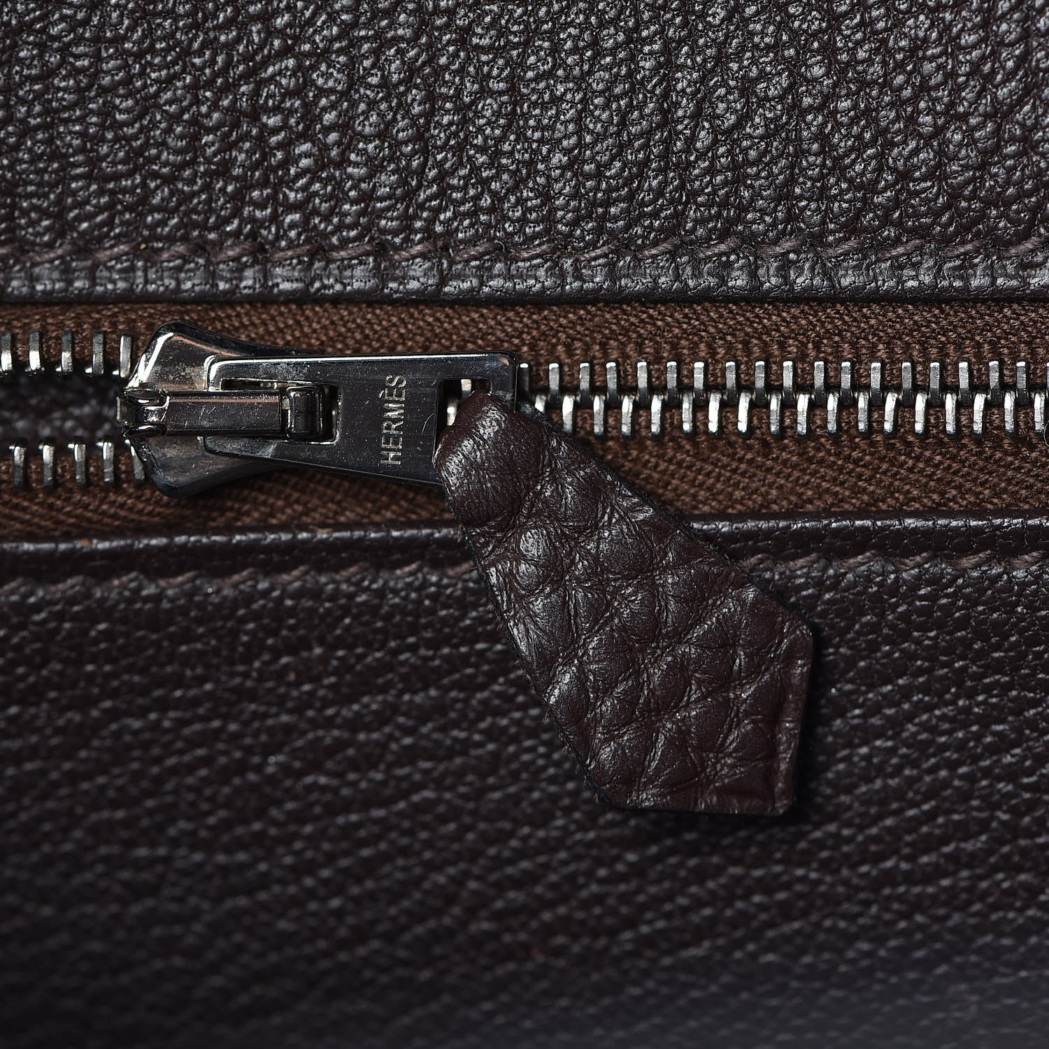 Hermes Togo Birkin 35 Chocolate 19 of 48