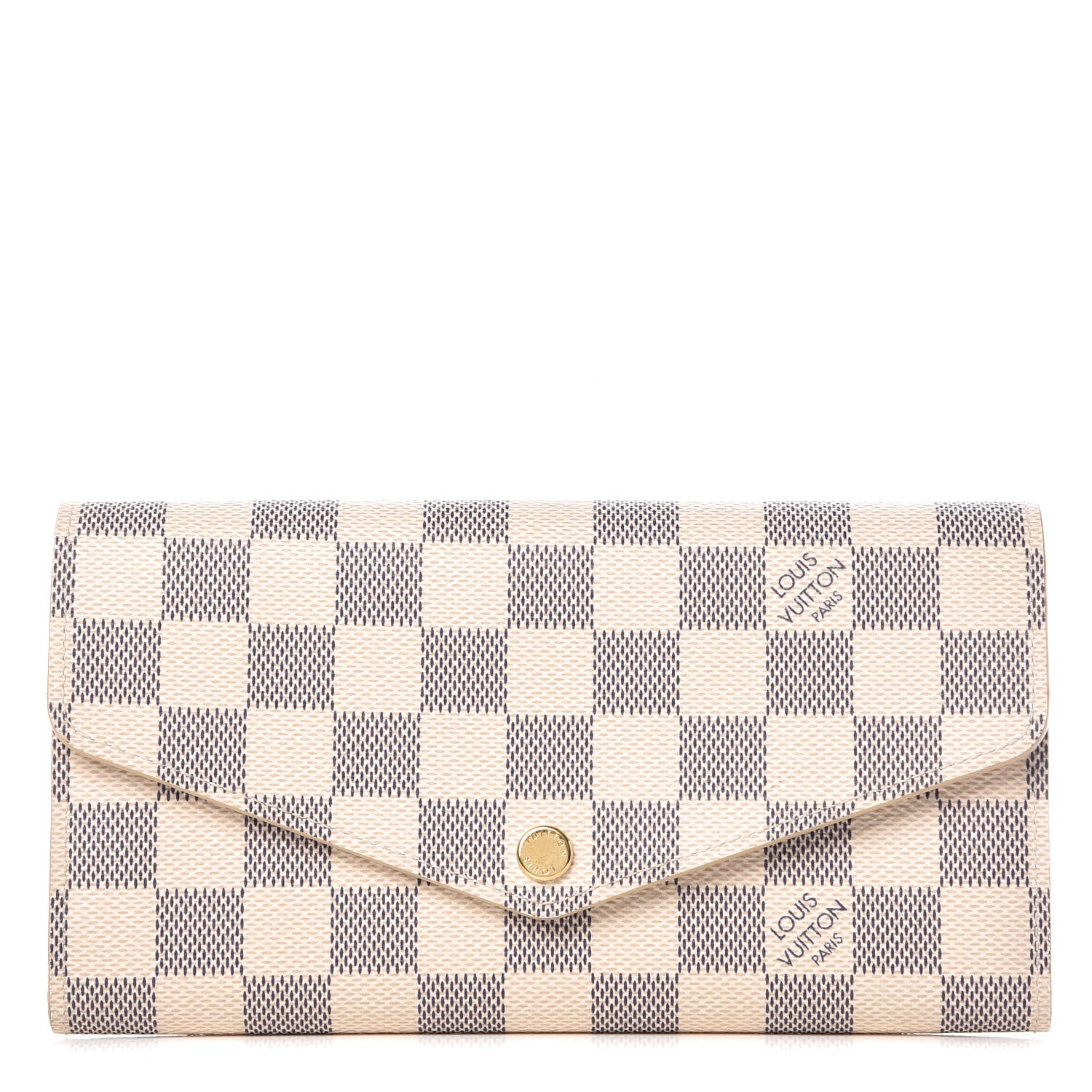 Louis Vuitton Damier Azur Sarah Wallet NM 1 of 14