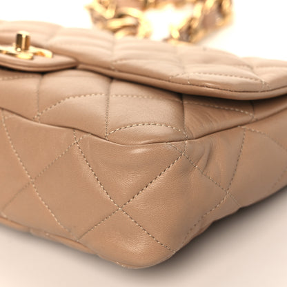 Chanel Lambskin Quilted Large CC Funky Town Flap Beige 8 of 8