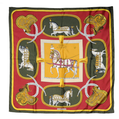 Hermes Silk Grand Apparat Scarf 90 2 of 4
