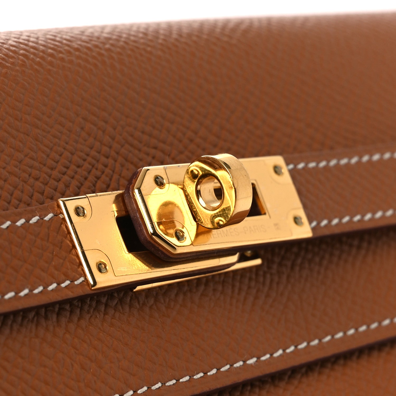 Hermes Epsom Kelly Longue Wallet Gold 8 of 8